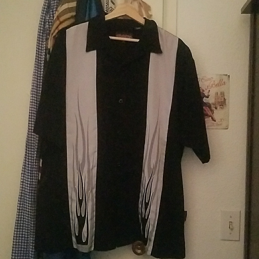 Men's Bowling Shirt XL